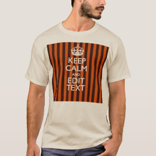 Camiseta El Naranja quemado personaliza este modo de manten