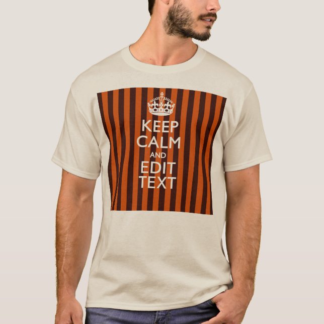 Camiseta El Naranja quemado personaliza este modo de manten (Anverso)