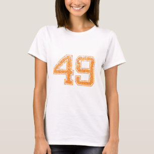 Camiseta El naranja se divierte el número 49.png de Jerzee