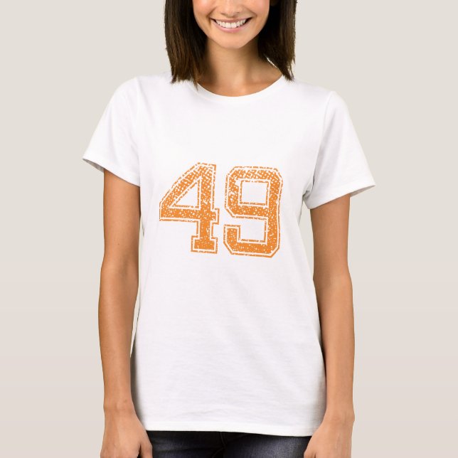 Camiseta El naranja se divierte el número 49.png de Jerzee (Anverso)