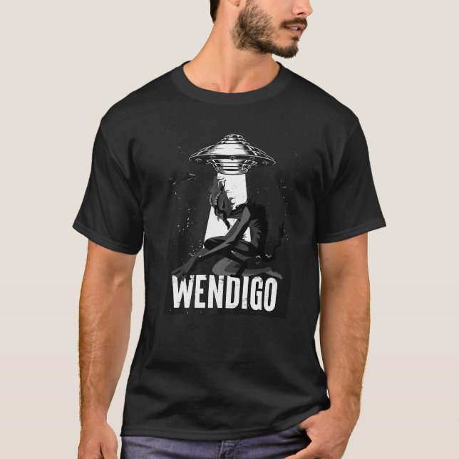 Camiseta El nativo americano Wendigo Monster Skinwalker Evi (Anverso)
