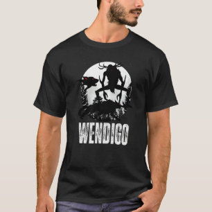 Camiseta El nativo americano Wendigo Monster Skinwalker Evi