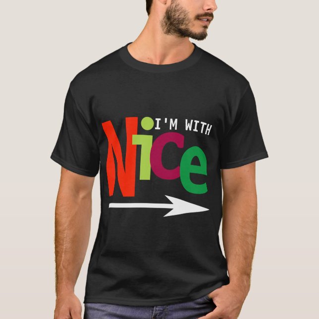 Camiseta El navidad divertido junta hacer juego #2 travieso (Anverso)