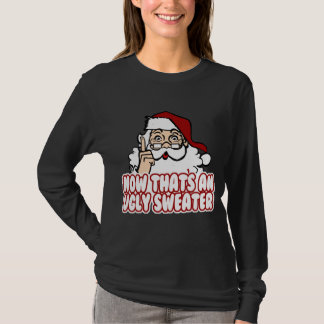 Camiseta El navidad feo jura a Papá Noel