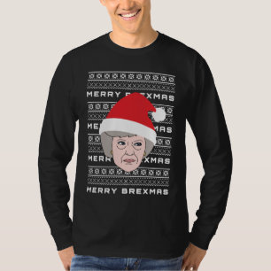 Camiseta El navidad Teresa de Brexmas puede puente de