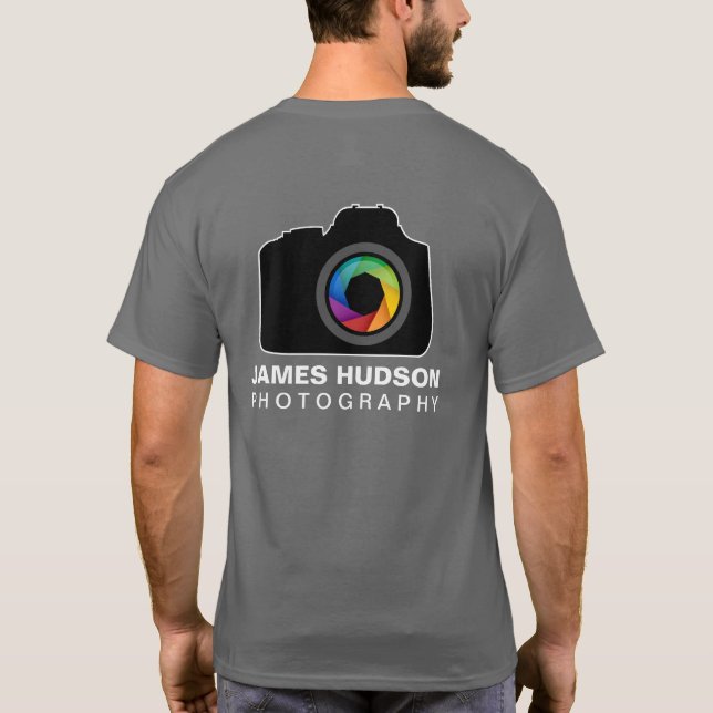 Camiseta El negocio de la fotografía (Reverso)