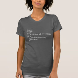 Camiseta El negro de las mujeres por definición