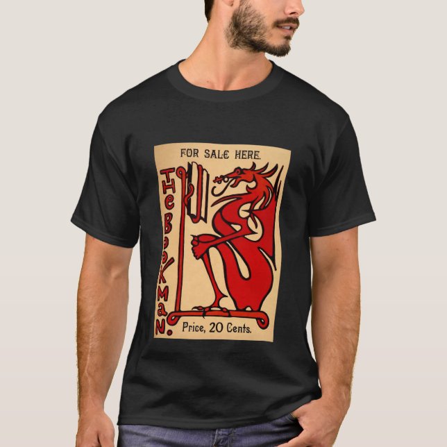 Camiseta El negro del Bookman (Anverso)