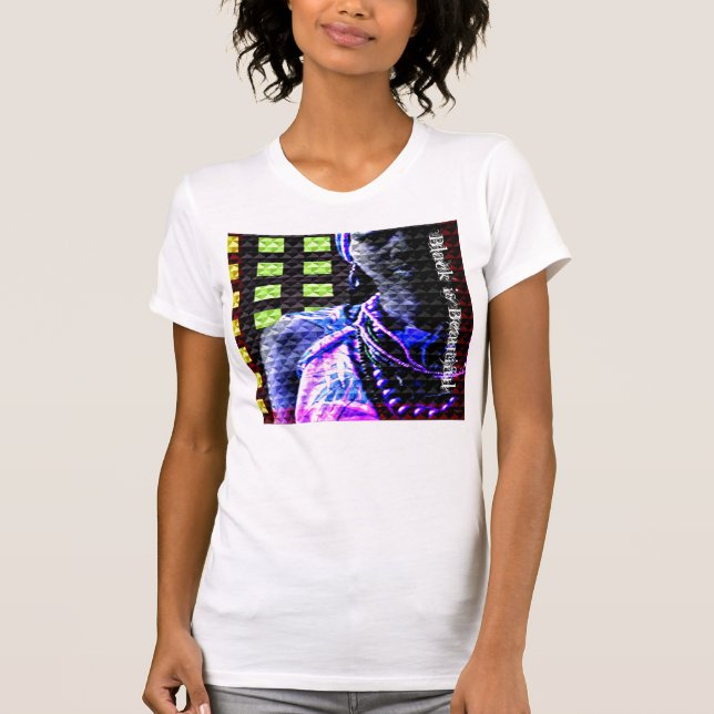 Camiseta El negro es bello (Anverso)
