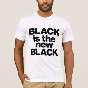 Camiseta El negro es el nuevo negro.
