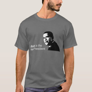 Camiseta El negro es el nuevo presidente Dark T-Shirt