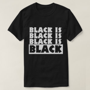Camiseta El negro es negro