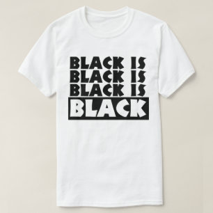 Camiseta El negro es negro