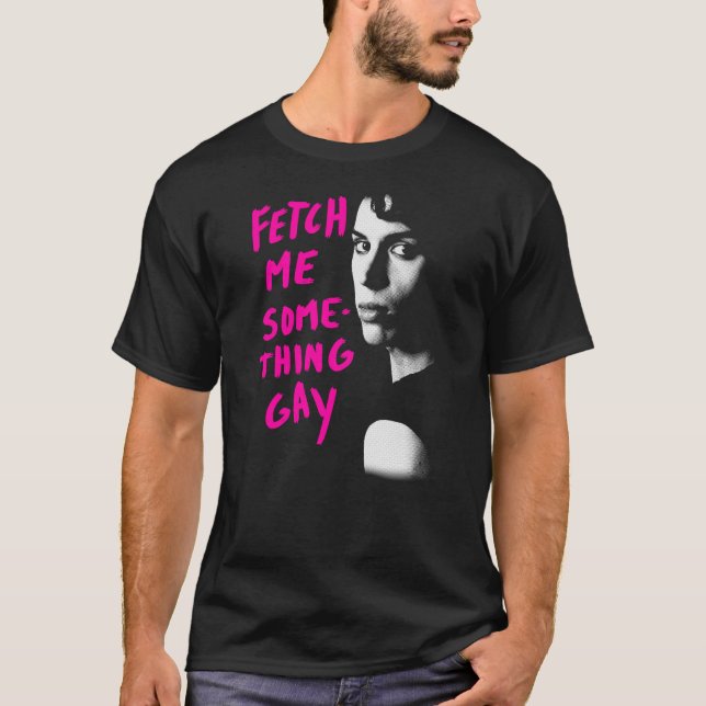 Camiseta El negro huérfano el | me trae algo gay (Anverso)
