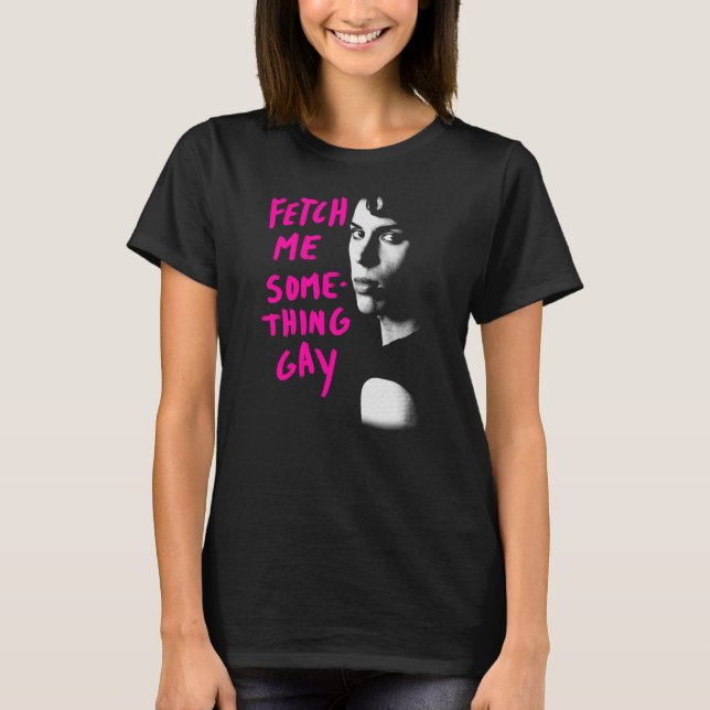 Camiseta El negro huérfano el | me trae algo gay (Anverso)