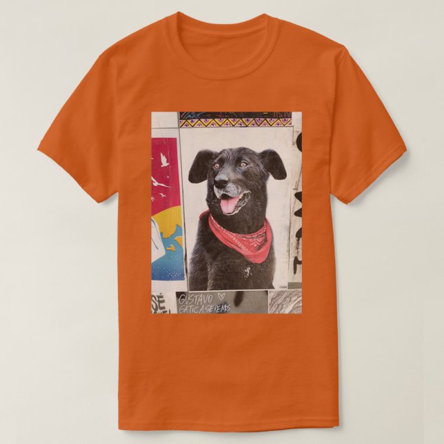 Camiseta El negro matapacos  (Diseño del anverso)