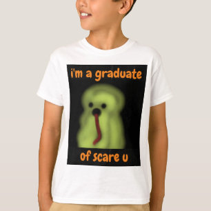 Camiseta El negro rojo fantasma de Halloween es un fastidio