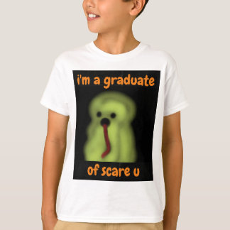Camiseta El negro rojo fantasma de Halloween es un fastidio