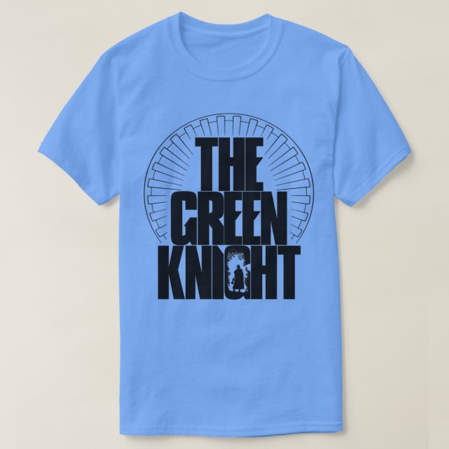 Camiseta El negro verde caballero (Diseño del anverso)