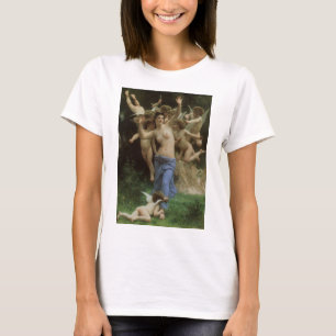 Camiseta El nido de Wasp por William Adolphe Bouguereau