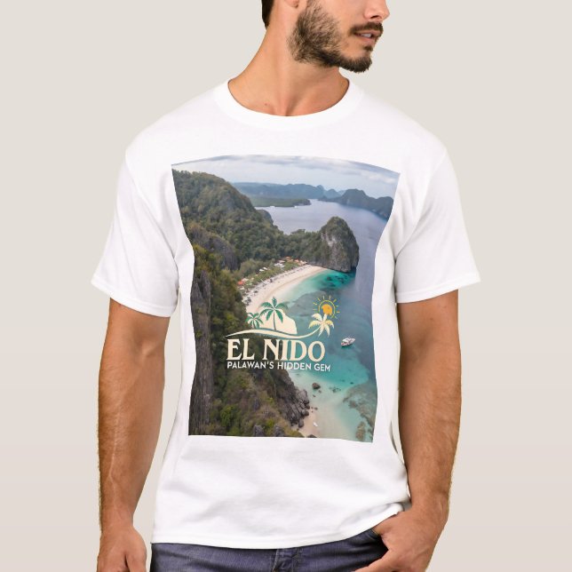 Camiseta El Nido: la joya escondida de Palawan (Anverso)
