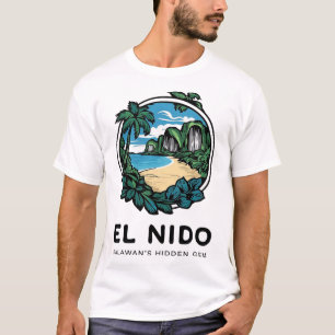 Camiseta El Nido: la joya escondida de Palawan