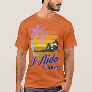 Camiseta El Nido Philippines SE Asia Retro Surf