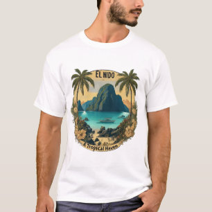 Camiseta El Nido: Un paraíso tropical