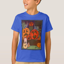 Camiseta El niño de Halloween de Gourds