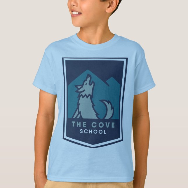 Camiseta El niño de la escuela de la ensenada (Anverso)