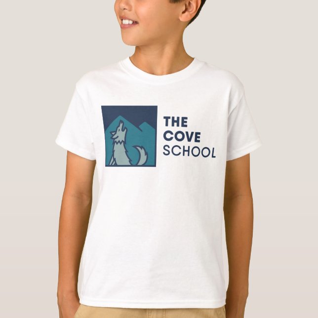 Camiseta El niño de la escuela de la ensenada (Anverso)