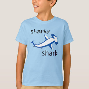 Camiseta El niño de verano del tiburón tiburón tiburón