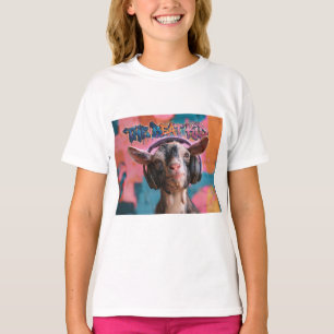 Camiseta El Niño del Ritmo - DJ Cabra Guay con Auriculares