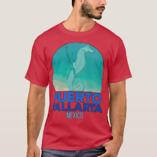 Camiseta El niño en el caballito de mar Puerto Vallarta Méx