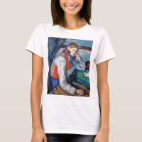 El niño en el chaleco rojo, Cezanne