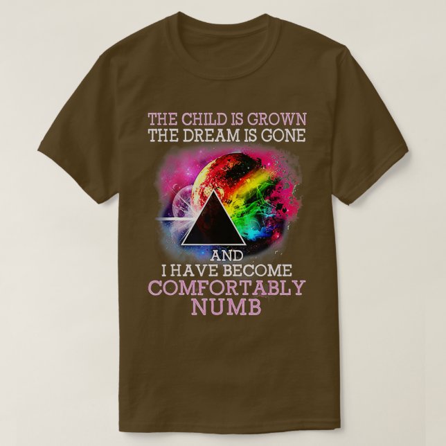 Camiseta El niño es grande el sueño se va cómodamente Num (Diseño del anverso)