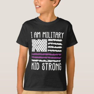 Camiseta El niño militar fuerte