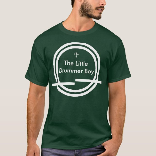 Camiseta El niño pequeño tamborilero (Anverso)