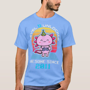 Camiseta El nivel 11 del Aolotl se desbloqueó impresionante