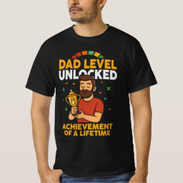 Camiseta El nivel de papá desbloqueado - Gracioso regalo de