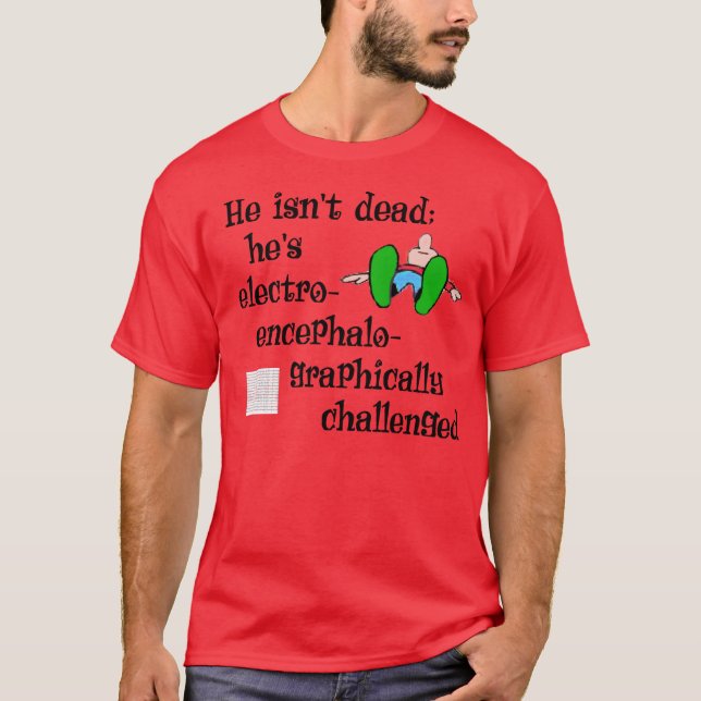 Camiseta Él no es muerto (Anverso)