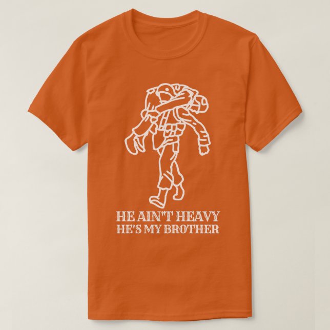 Camiseta Él no es pesado es mi hermano 11 (Diseño del anverso)