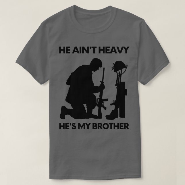 Camiseta Él no es pesado es mi hermano 16 (Diseño del anverso)