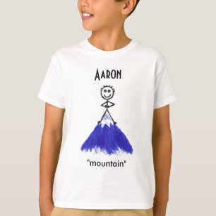 Camiseta El nombre de Aaron significa