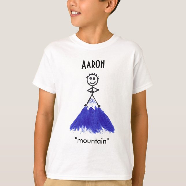 Camiseta El nombre de Aaron significa (Anverso)