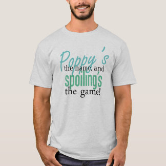 Camiseta El nombre de la amapola, y estropeo del juego