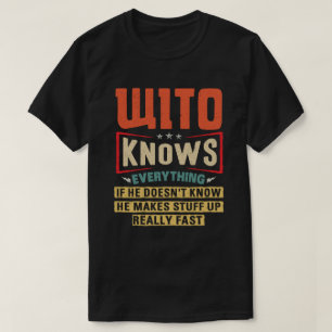Camiseta El nombre de la cúpula lo sabe todo Gratuito
