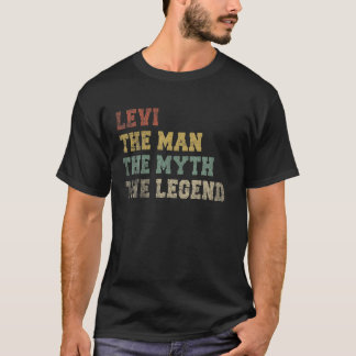 Camiseta El Nombre De Leví Personalizó Al Hombre El Mito La