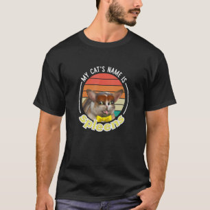 Camiseta El nombre de mi gato es Spleens