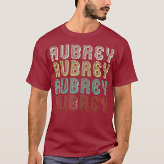 Camiseta El Nombre Es Aubrey En La Divertida Discoteca Retr